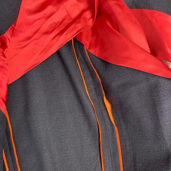 PAUL SMITH Size 40 Navy Wool Linen Peak Lapel Sport Coat - Picture 8 of 10